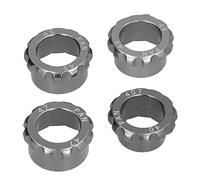 4Pcs Watch Opener Die, Professional Watch Case Remover Tool, Multi - Size Aluminum Alloy Back Case Opener for 40mm 44mm 45mm 47mm Watches, Durable Repair Kit for