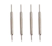4Pcs Watch Repair Fix Tools, Portable Steel Watch Strap Removal Tool Double Head Watch Spring Bar Link Remover Gadget for Watchmaker, classic