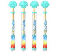 4PCS Water Fireworks 70-Hole Pull-Out Waterguns Splash Effect Kids Water Toy for Yard Beach Pool