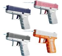 4PCS Water Pistol, Small Water Pistols, Mini Water Gun, Water Pistol for Dogs Suitable for Hiking Travel Sports Water Backyard Games Beach Outdoor Activities Festivals