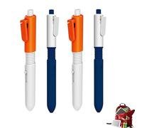 4PCS Water Spraying Pen, Water Pen Press To Spray Waters Prank Toy, 2 In 1 Prank Squirt Pens Refilling Retractable Pens With Sprinkler Dual, Game School Supplies Suitable for Kids