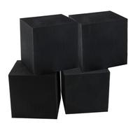 4Pcs Water Trough Purifier Cube 4x4x4in Strong Filtration Activated Carbon Aquarium Carbon Reusable Livestock Water Tank with Honeycomb Structure for 78.74in Fish Tank Horse Trough Purifier Cube