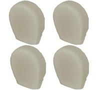 4PCS Waterproof Oxford Cloth Tire Covers for Outdoor Use to Shield Vehicle Tires from Weather and Environmental Damage Featuring Portable and Foldable Design (L Beige)