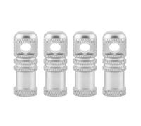 4pcs Waterproofed Valves Caps Light Weight Cycling Caps Cycling Enthusiasts for Cyclists and Bicycles Accessories Universals Bike Tire Valves Cover