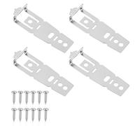 4pcs WD01X27759 Dishwasher Mounting Brackets for GE, Universal Dishwasher Mounting Clips with 12pcs Screws Replacement Part for Under Counter Dishwasher