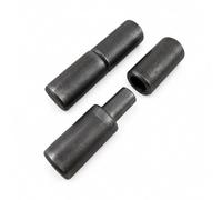 4pcs Weld on Barrel Hinge, Iron, 73mm x 20mm, Male to Female (2 Pairs)