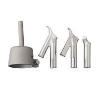 4pcs Welding Tip Nozzles For Plastic Hot Air Welding Round Triangular Speed Welding Nozzle(35mm)