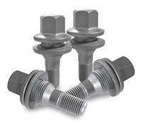 4PCS Wheel Bolts Nuts, for Peugeot Tire Screws 206 207 308 407 Citroen wheel bolts C2 C3 C4 C5, Thread M12 x 1.25