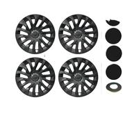 4PCS Wheel Cover Compatible For Tesla Model 3 Highland Version 18-Inch Hub Caps Performance Replacement Wheel HubCap Full Rim Cover 2024(Type B Matte Black)