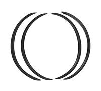 4pcs Wheel Eyebrow Protector Lip Trim Anti - scratch, Universal Fender Flares for Car, 72cm 28.4in ABS Plastic Wheel Mud Guards with High Strength and Shock Absorption, Perfect Fit (Carbon Fiber