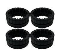 4pcs Wheel Tires Compatible With IRobot Compatible With Braava Compatible With Jet M6 (6110, 6012) Non-Slip Sweeping Robot Vacuum Cleaner Accessories Spare Parts (Color : 4 PACK)