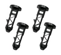 4Pcs Wheelie Hinge Pins Plastic Hinge Pins Black Bin Lid Pin Bin Lid Plastic Plug Fit for 50/80/120/240L Household and Commercial Wheelie Trash Bins