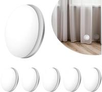 4Pcs White Magnetic Shower Curtain Magnets Weights Drapery Weights, Waterproof Heavy Duty Curtains Liners Weights Bottom, Bathroom Curtain Weight Clips,Hooks and Liners,Shower Curtains