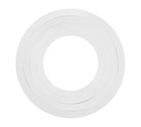 4pcs White PC Film Snare Drum Damper Muffler Drum Silence Ring