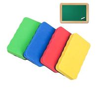 4PCS Whiteboard Eraser, Magnetic Whiteboard Eraser, Whiteboard Rubber with Thick Felt Pad, for Home, Office and Classrooms(4 Colors)