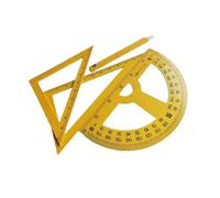 4Pcs Whiteboard Geometry Set, Math Geometry Equipment, Protractor Ruler, Compass Drawing Math Geometry Tool for Engineering (Without Handle) (Without Handle)