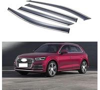 4Pcs Wind Deflectors for Audi Q5 SQ5 2018 2019 2020, Car Wind Window Deflector Shield Window Visors Wind Rain Deflectors Side Window Deflectors