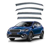 4Pcs Wind Deflectors for Suzuki SX4 S-Cross JY 2013-2020 2021 2022 2023, Side Window Ventilated Visors Rain Deflector Car Accessories