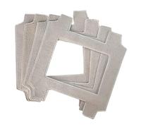 4pcs Window Cleaning Mop Cloth,Compatible for ECOVACS,W2S Window Cleaning Robot Clean Cloth