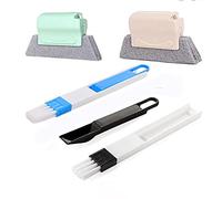4Pcs Window Groove Cleaning Brush, Dust Sweeping Grout Cleaner Brush, Multi-Functional Magic Kitchen Scouring Pads Crevice Brush Home Window Slot Groove Cleaning Brush Tools