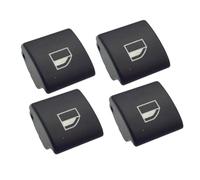 4Pcs Window Switch Button Cover Caps fit for BMW E46 323i 325i 330i M3 328i 323ci 325ci 61316902184,61316902183,61316902175