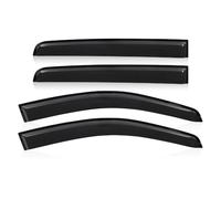 4PCS Window Visor Vent Shades Sun Rain Guard Deflector For Ranger For Raptor 2015-2022 Window Visor Guards Cover