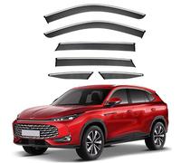 4PCS Window Visors Rain Guards Shield for MG HS MK2-15FDE 2025-2026, Out-Channel Rain Guards Shields Vent Deflector Shade Wind, Tape-On Outside-Mount,6PC