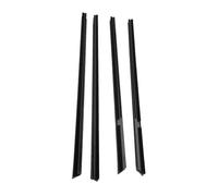 4Pcs Window Weatherstrip for Honda for Insight 2010-2014 Black Rubber Moulding Trim Seal Belt Sealing Strips 72950TM8013 Sealing Strip