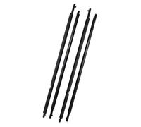 4Pcs Window Weatherstrip Outer Glass Sealing Strip Trim Waterproof Protection Rubber Strips for Toyota for Highlander 2008-2010 WEFOLEN