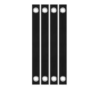 4pcs Windproof Tree Belt Stereotyped Nylon Fixed Strap Support New Planted Branch Belt Yard Accessories Antihurricane Stereotyped Nylon Fixed Straps