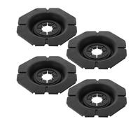 4pcs Windshield Wiper Hole Guards Universal Silicone Black Covers