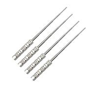 4Pcs Wire Wrapping Step Mandrels Coil Jig for Jewelry Making with 5 Sizes Each, Steel Loop Jump Wire Looping Rods Winding Tool for Crafting