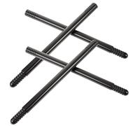 4pcs Witch Broom Replacement Rods for Cosplay Plastic Witch Broomsticks for Halloween Parties Performance and More Easy Install No Need for Full Broom Replacement