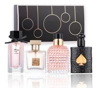 4pcs Womens Perfume Set (25ml*3+30ml), A Fragrance that Lasts for a Whole day, It is an Ideal Choice for Giving Gifts to Women