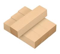 4Pcs Wooden Blocks, Whittling Kit for Beginners, Carved Design with Natural Wood Texture, Home Decor and Creative Display, Dimensions 15 cm by 5 cm by 5 cm Each