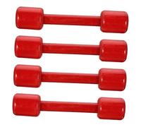 4pcs Wooden Dumbbells Gymnastics Equipment for Young Durable Wooden Exercise Ergonomic Grip for Physical Development for Kindergarten Activities