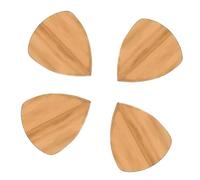 4PCS Wooden Guitar Pick Holder and Rack - Plectrums Case for Acoustic Guitar Players - Suitable for Men, Father's Day, Birthday (Attention: Only Four Paddles)