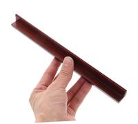 4Pcs Wooden Mahjong Ruler Racks Portable Domino Holders with Grooves for American Mahjong Tiles for Travel Go Gaming