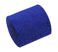 4Pcs Wrist Sweatband Volleyball Wrist Brace Fitness Tennis Sport Wristband Gym Support Sweat Band Towel Bracelet Protector For Men And Women(Blue,8 X 10 cm)