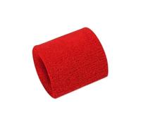 4Pcs Wrist Sweatband Volleyball Wrist Brace Fitness Tennis Sport Wristband Gym Support Sweat Band Towel Bracelet Protector For Men And Women(Red,8 X 10 cm)
