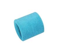 4Pcs Wrist Sweatband Volleyball Wrist Brace Fitness Tennis Sport Wristband Gym Support Sweat Band Towel Bracelet Protector For Men And Women(Sky Blue,8 X 10 cm)