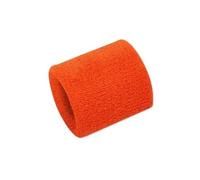 4Pcs Wrist Sweatband Volleyball Wrist Brace Fitness Tennis Sport Wristband Gym Support Sweat Band Towel Bracelet Protector For Men And Women(Orange,8 X 10 cm)