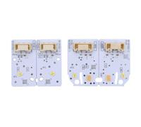 4pcs Yellow Angel Eyes DRL LED Boards LED Headlight Module for BMW F40 118i 116d 118d M135iX 120dX DRL LED Boards Stabilizer Headlight Daytime Running Light Replaces 63119448115 63119448116