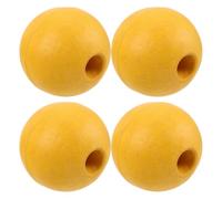 4pcs Yellow Foam Fishing Marker Buoys for Yacht and Kayak Docking | 15cm Trap Floats, Quick Install Set, Bright Visibility in Night Conditions