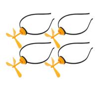 4pcs Yellow Propeller Hair Hoop Plastic Headband for Girls