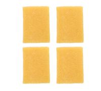 4pcs Yellow Rubber Eraser for Amateur Artists and Card Makers 4 Ounces | Soap Assisted Cleaning, Works like Ordinary Eraser, 4 X Rubber Erasers, Cement Cleaner