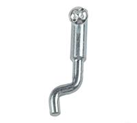 4Pcs Z Bend Throttle Cable End Cable Wire Stop for Lawn Mowers Universal-Cable Wire Stop Mower Accessories, Easily Fits 2mm Cables (1pcs)