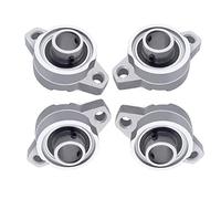 4PCS Zinc Alloy Self Aligning Pillow Block Flange Bearing for Machinery KFL Series Conveyor Systems KFL000（10MM）