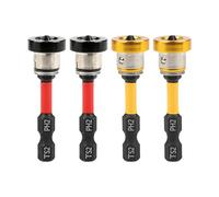 4Piece Screwdriver Bit for Accurate Woodworking Applications Home Improvement Screwdriver Bit