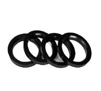 4pieces 67.1-106.1 67.1-73.1 67.1-69.1 71.1-72.6 56.6-63.4mm Wheel Hub Centric Rings Auto Accessories Forged Wheels Spacer Kit(67.1-69.1mm)